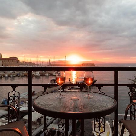 Destino Home Overlooking The Venetian Port Of Chania خانيا المظهر الخارجي الصورة
