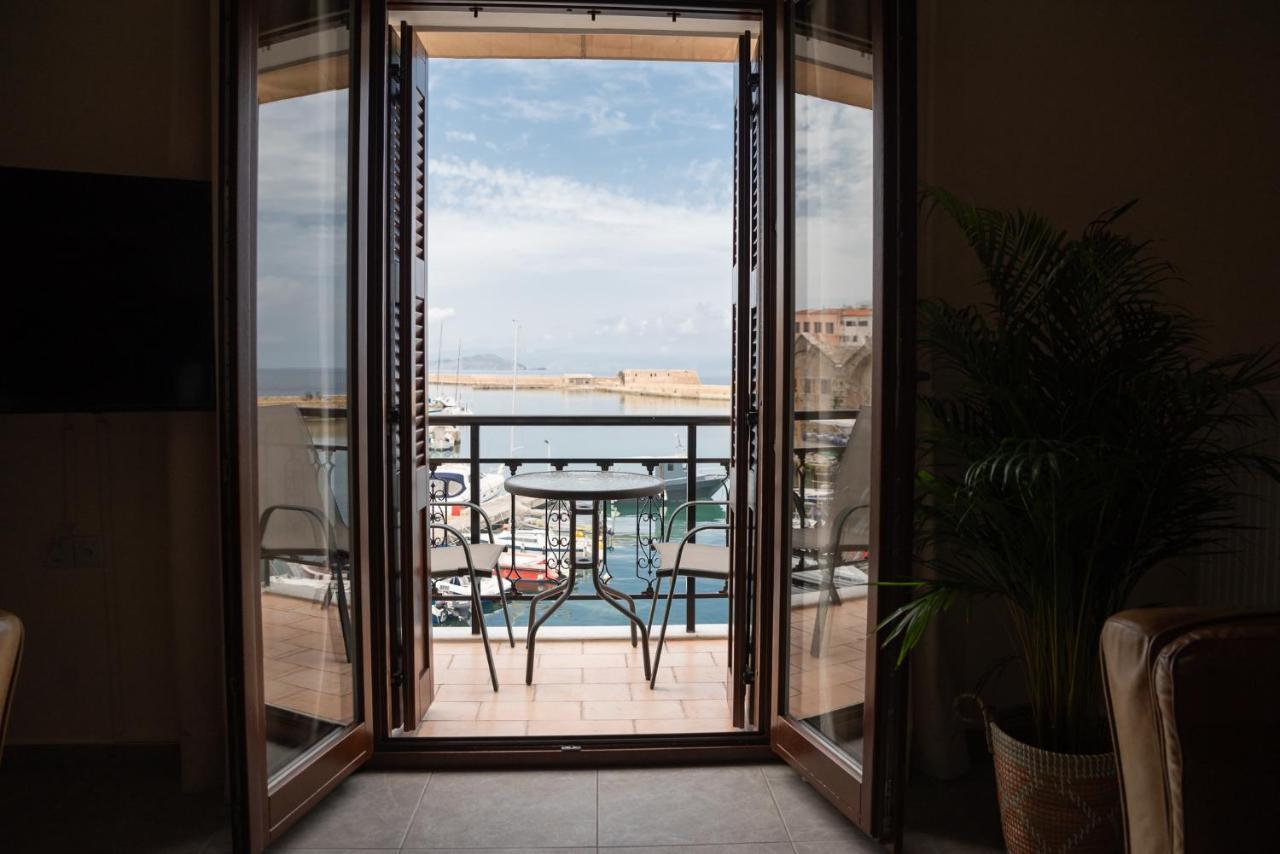 Destino Home Overlooking The Venetian Port Of Chania خانيا المظهر الخارجي الصورة