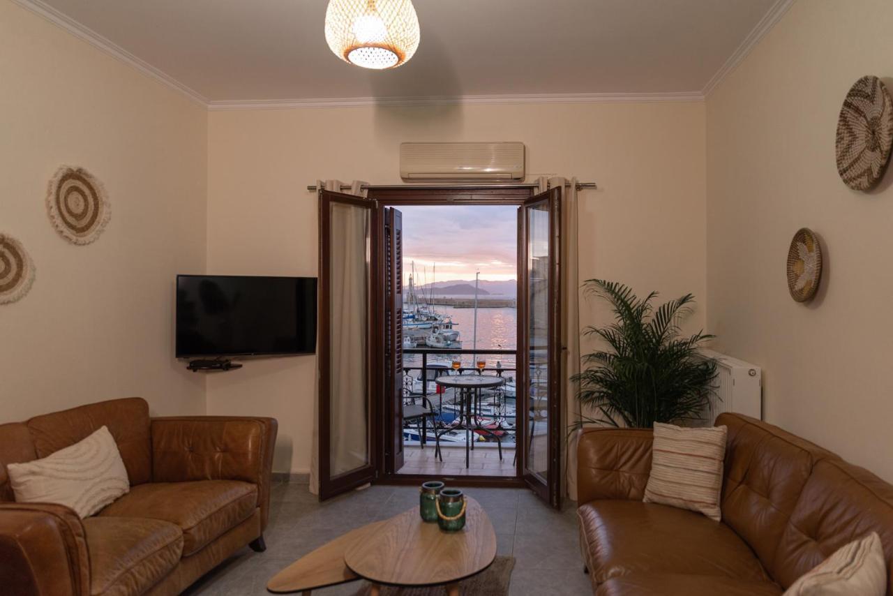 Destino Home Overlooking The Venetian Port Of Chania خانيا المظهر الخارجي الصورة