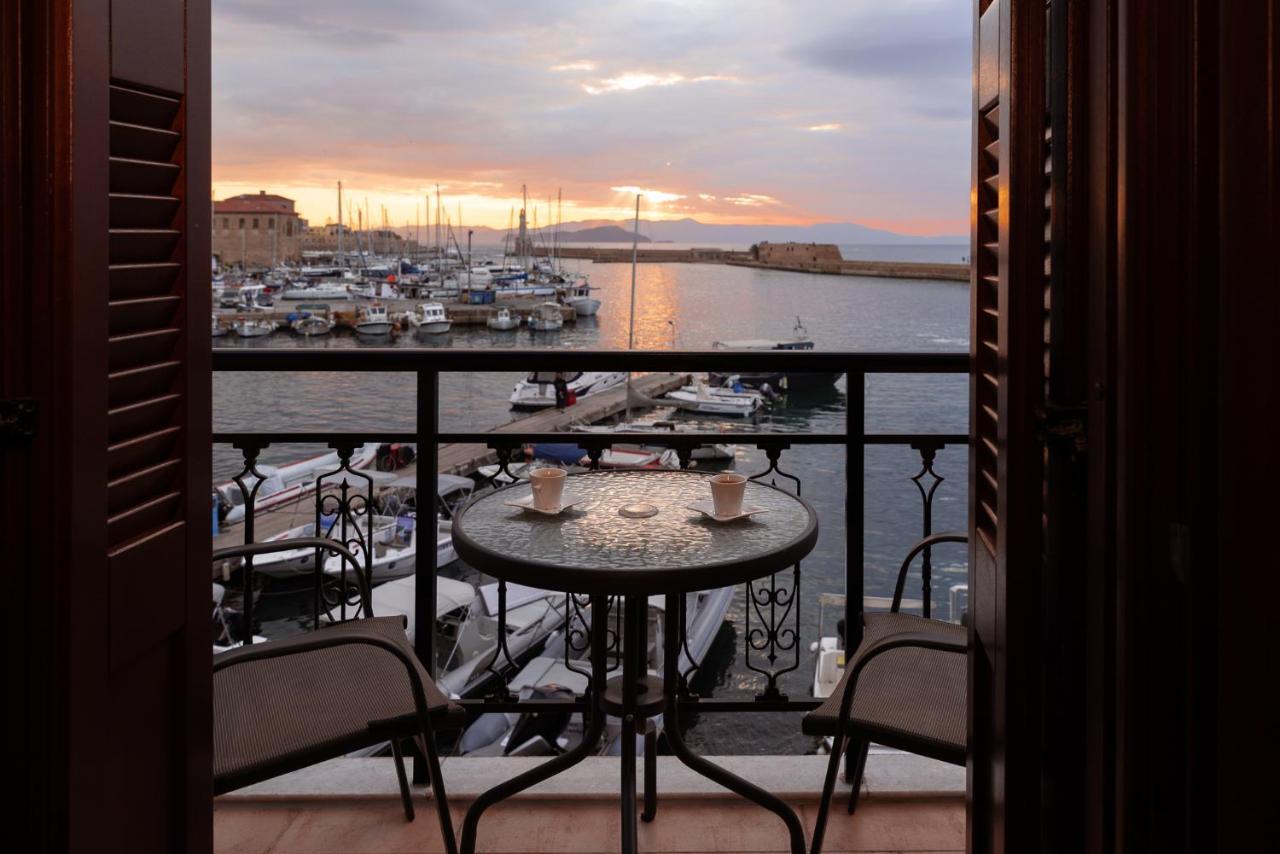 Destino Home Overlooking The Venetian Port Of Chania خانيا المظهر الخارجي الصورة