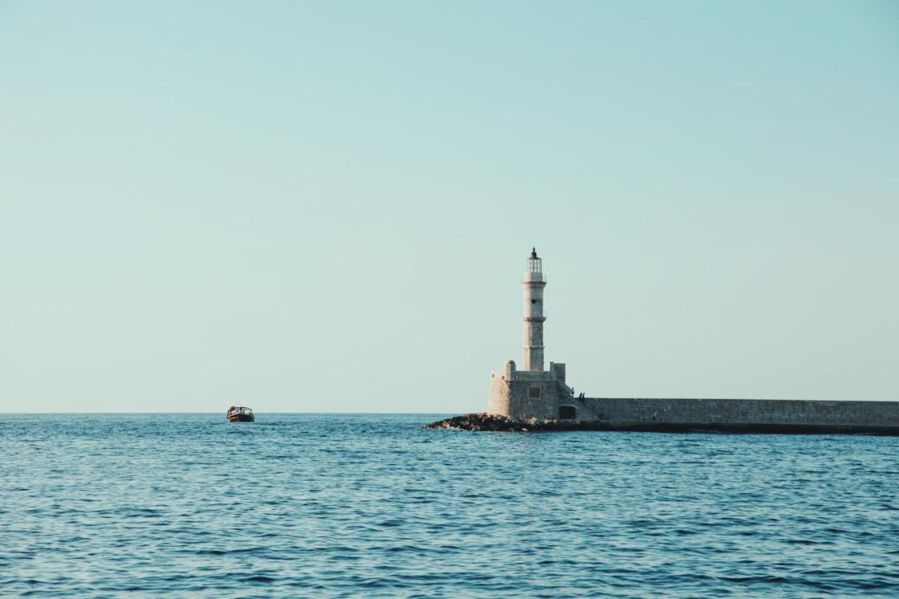 Destino Home Overlooking The Venetian Port Of Chania خانيا المظهر الخارجي الصورة